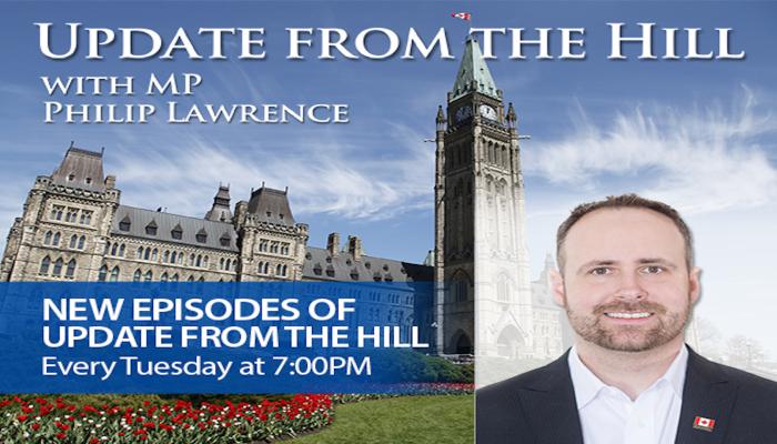 Update from the Hill